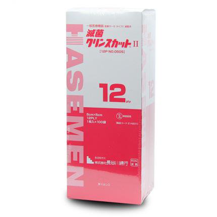 滅菌クリンスカット2 5cm×5cm 1枚×100袋入【一般医療機器】